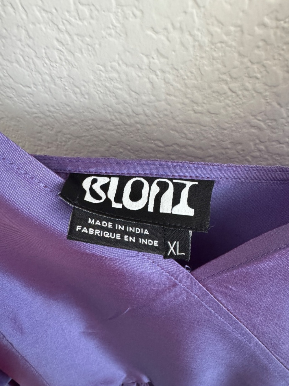 Anthropologie Bloni Tiered Shine Dress Purple Taffeta Party Dress Size XL - Picture 6 of 15